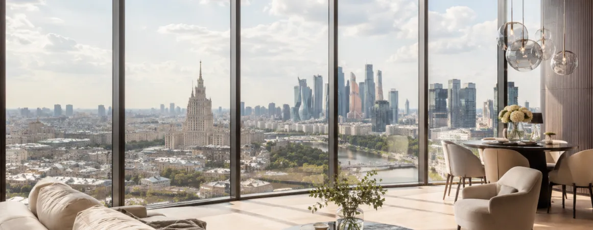 Панорамные окна в московской квартире: свет, вид и особенности эксплуатации